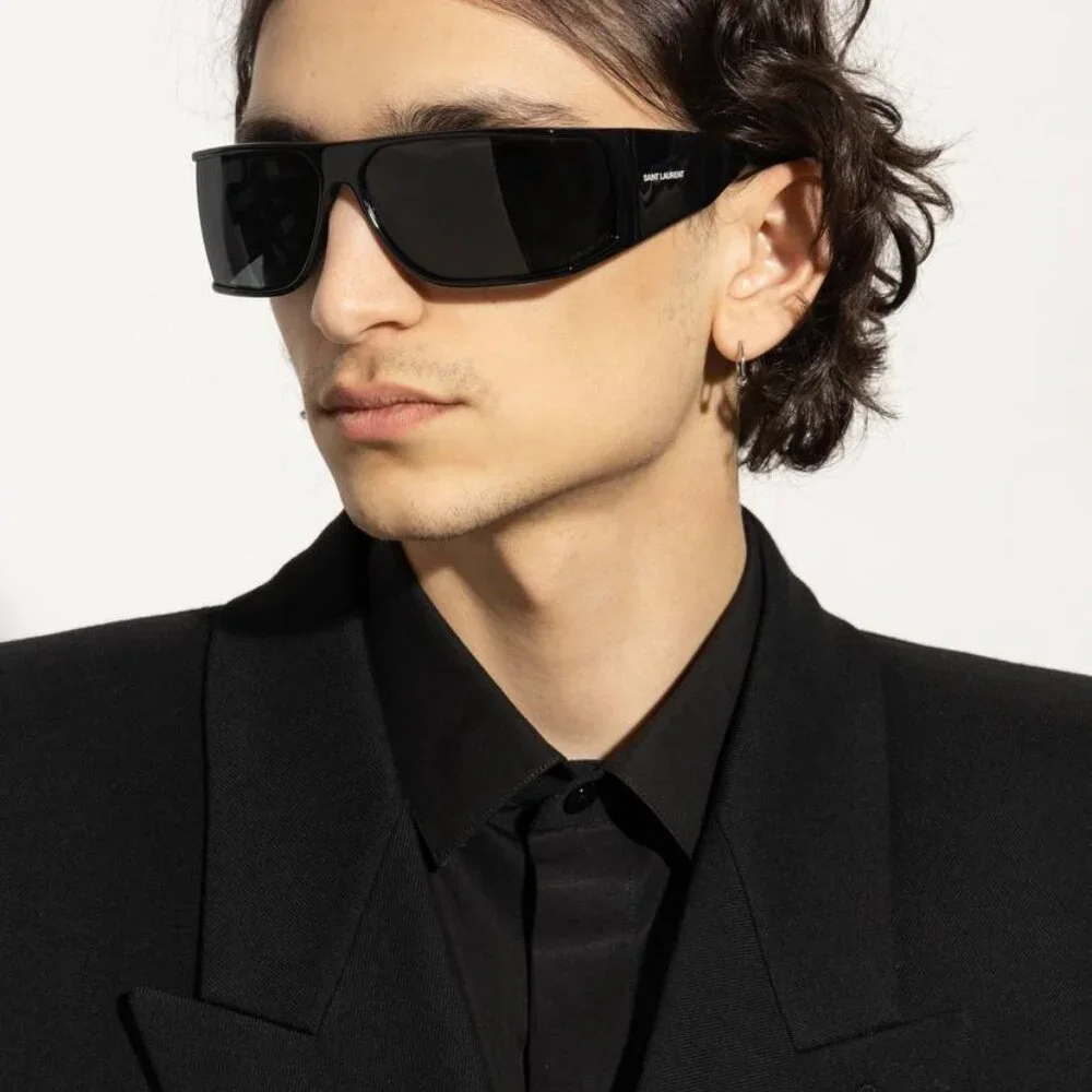 🕶️ New Saint Laurent SL806 001 Sunglasses - Black Frame, Black Lenses